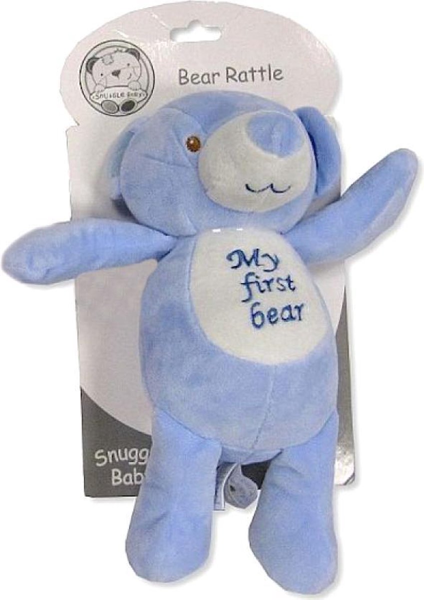 SNUGGLE BABY | Knuffelbeer | 25 cm | BLAUW